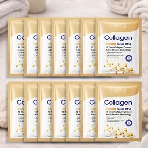 ✨10 Collagen Facial Masks – Hydrating Skincare Bundle NEW ✨